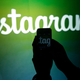 A journalist makes a video of the Instagram logo using the new video feature at Facebook headquarters in Menlo Park, Calif.